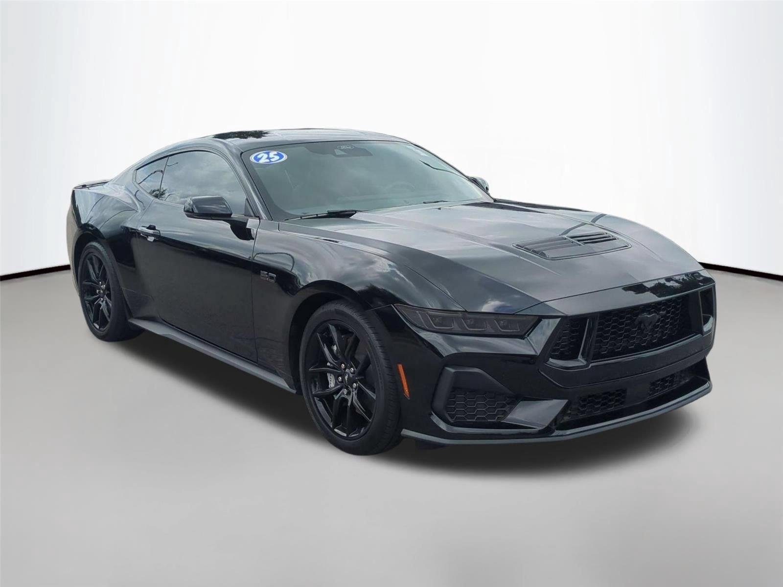 Used 2025 Shadow Black Ford GT Premium image 7