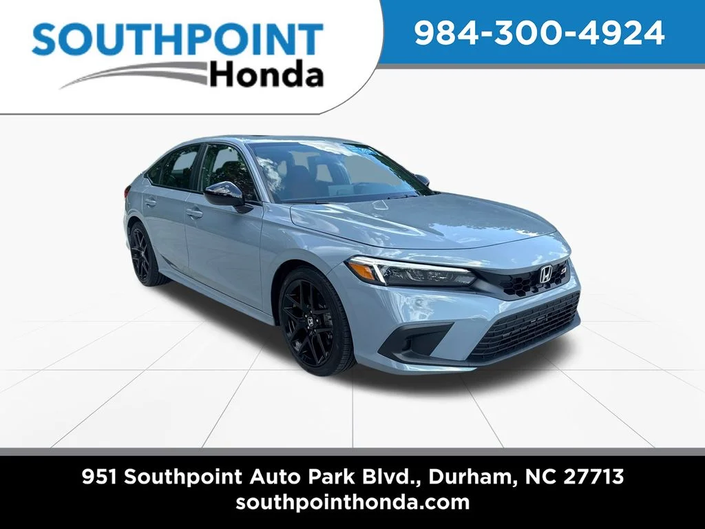 Used 2024 Sonic Gray Pearl Honda Base image 1