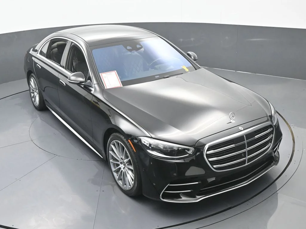 Used 2021 Obsidian Black/designo Diamon White Mercedes-Benz S 580 image 64