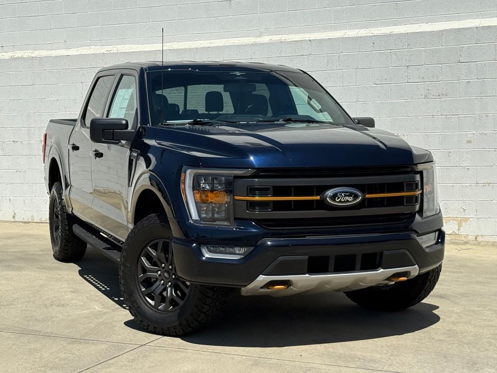 Certified Used 2023 Blue Metallic Ford Tremor image 3