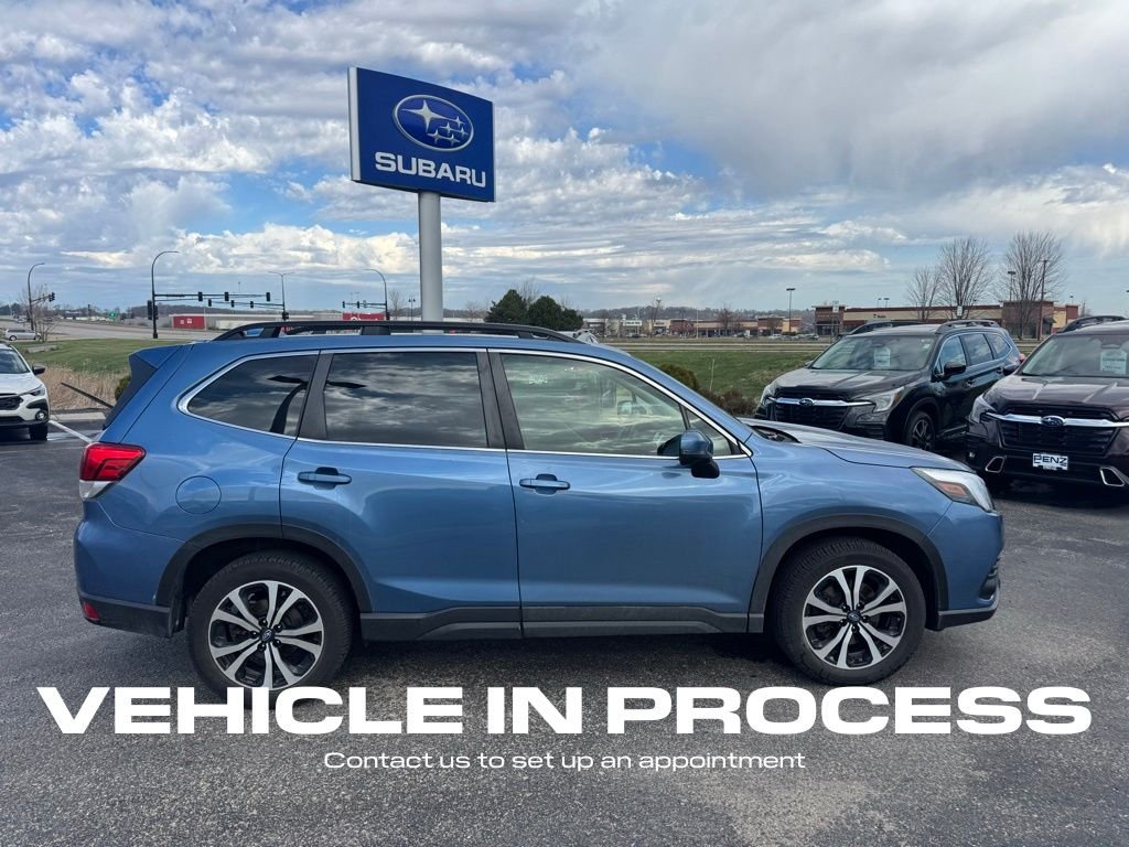 Used 2022 Subaru Forester Limited with VIN JF2SKAPC1NH416433 for sale in Rochester, Minnesota
