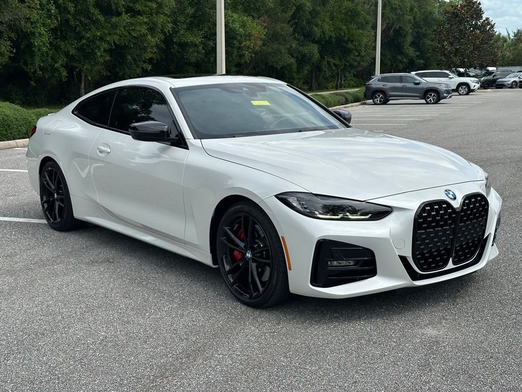 Certified Used 2022 Mineral White Metallic BMW 430i image 7