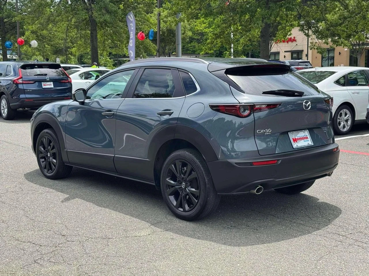 Used 2024 Polymetal Gray Metallic Mazda 2.5 S Carbon Edition image 5