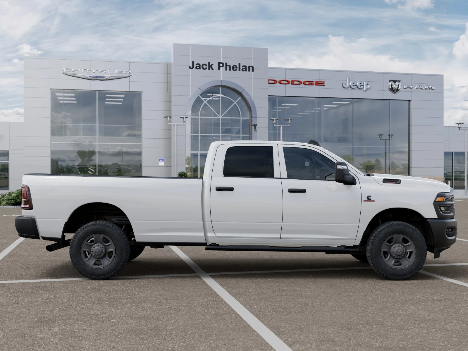 New 2026 Bright White Clear-Coat Exterior Paint RAM Tradesman image 51