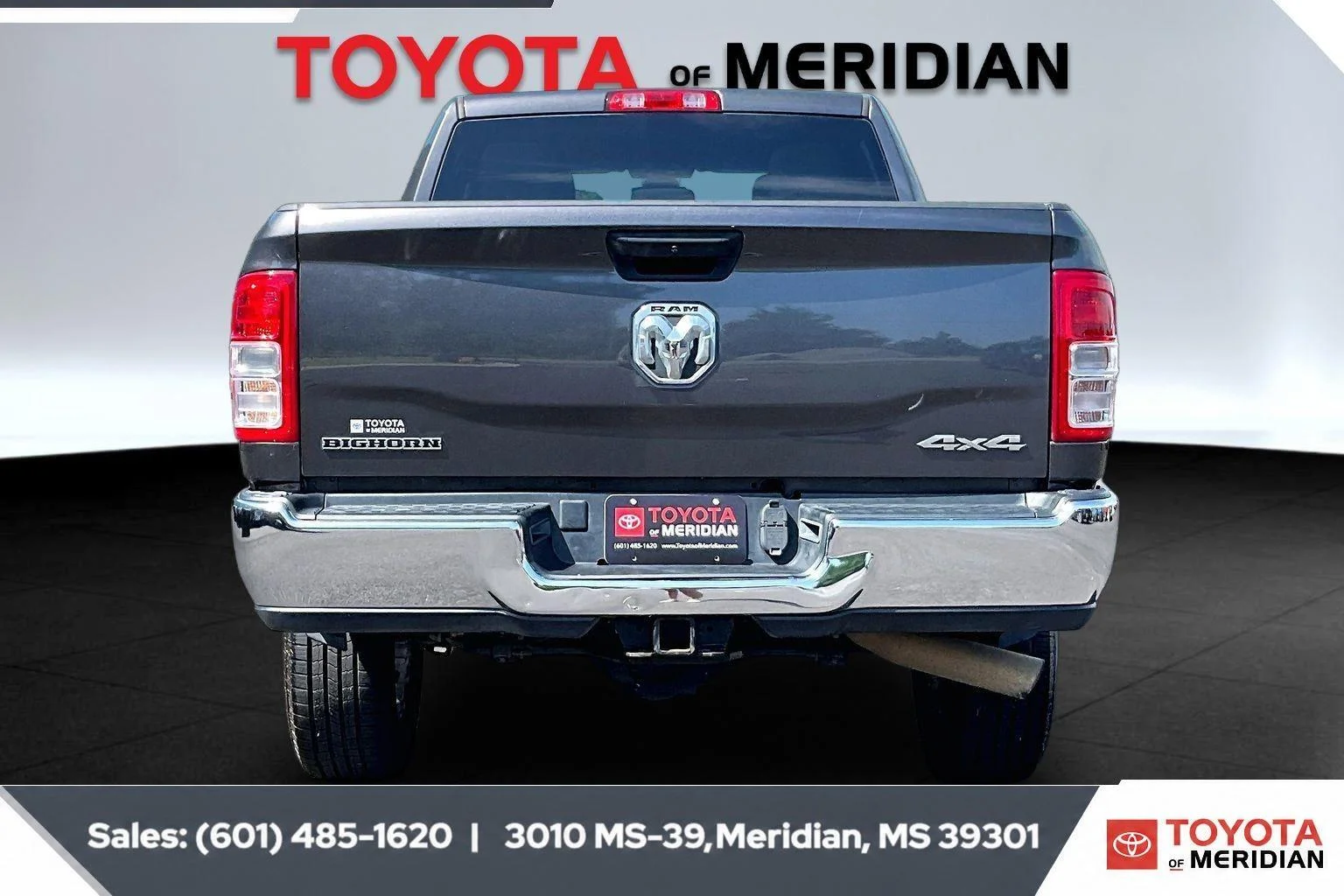 Used 2023 Granite Crystal Metallic Clearcoat Ram Big Horn image 4