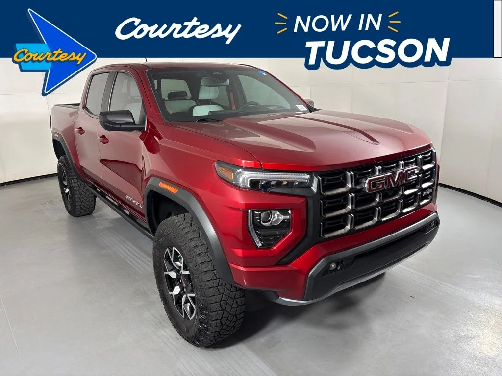 Used 2025 Red GMC AT4X image 1