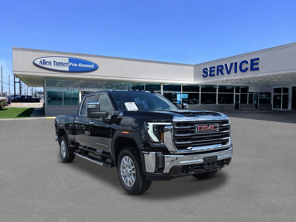 Used 2024 Onyx Black GMC SLT image 2