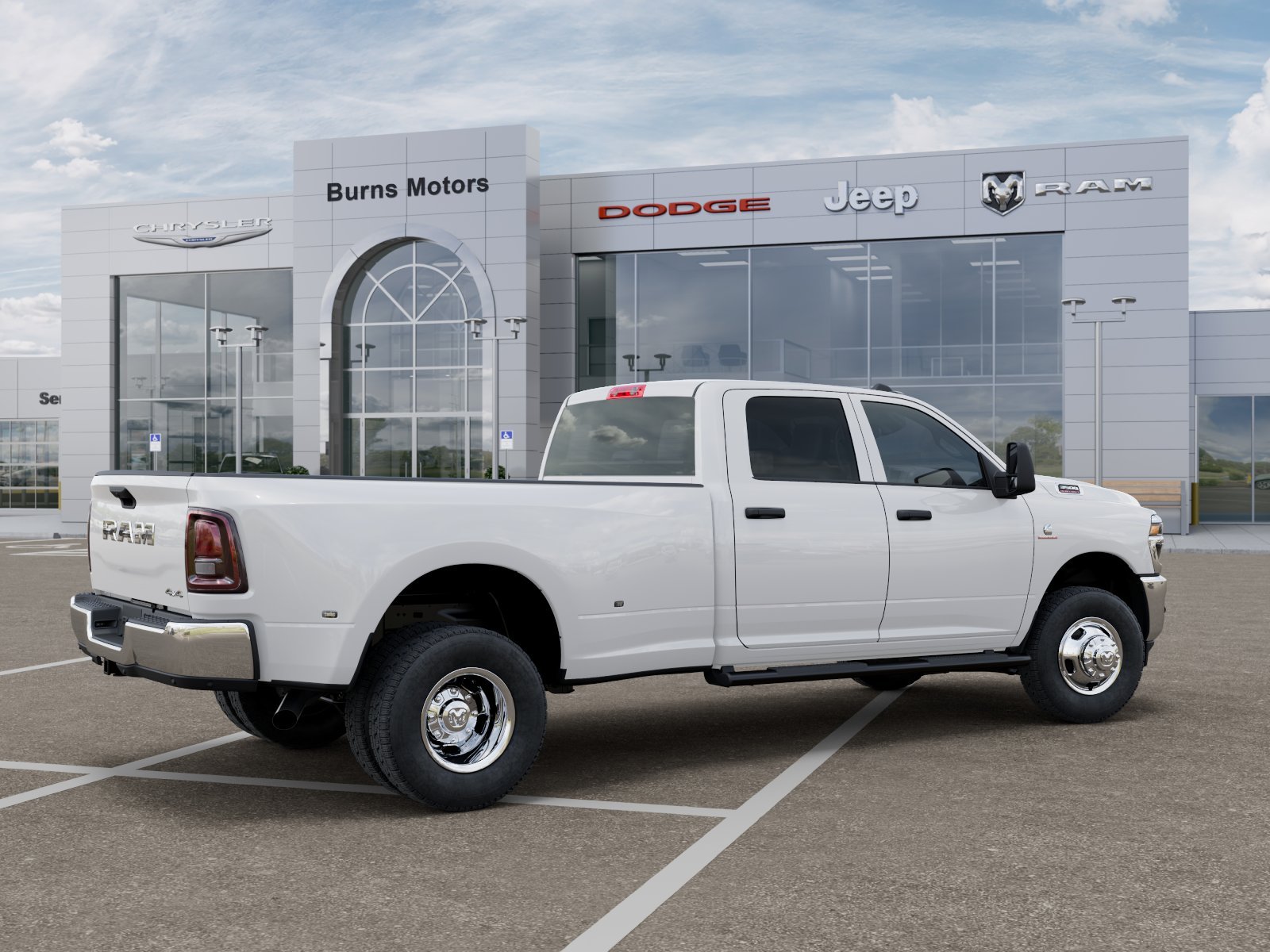 New 2026 Bright White Clear-Coat Exterior Paint RAM Tradesman Dually image 30
