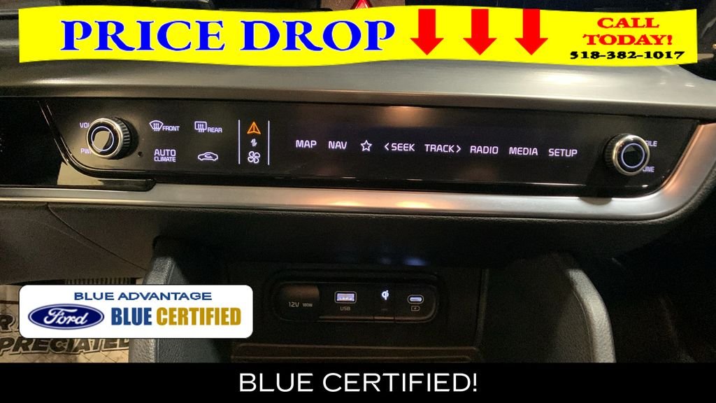 Certified Used 2025 Sapphire Blue Kia EX image 36