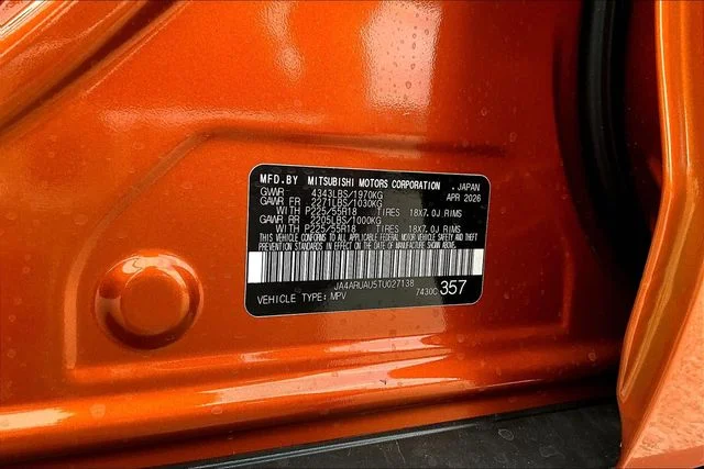 New 2026 Orange Mitsubishi 2.0 ES image 8