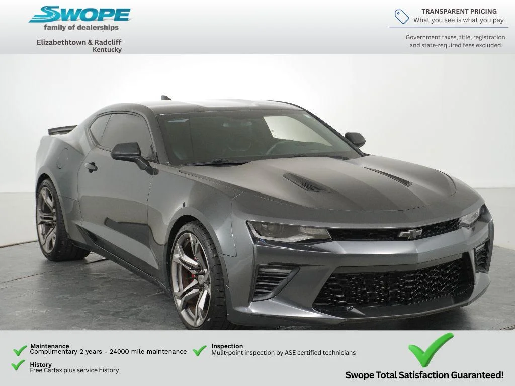 Used 2017 Nightfall Gray Metallic Chevrolet 1SS image 1