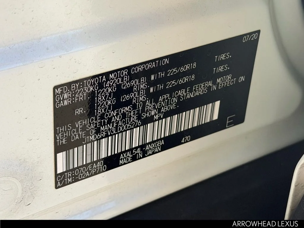 Used 2020 White Toyota Limited image 31