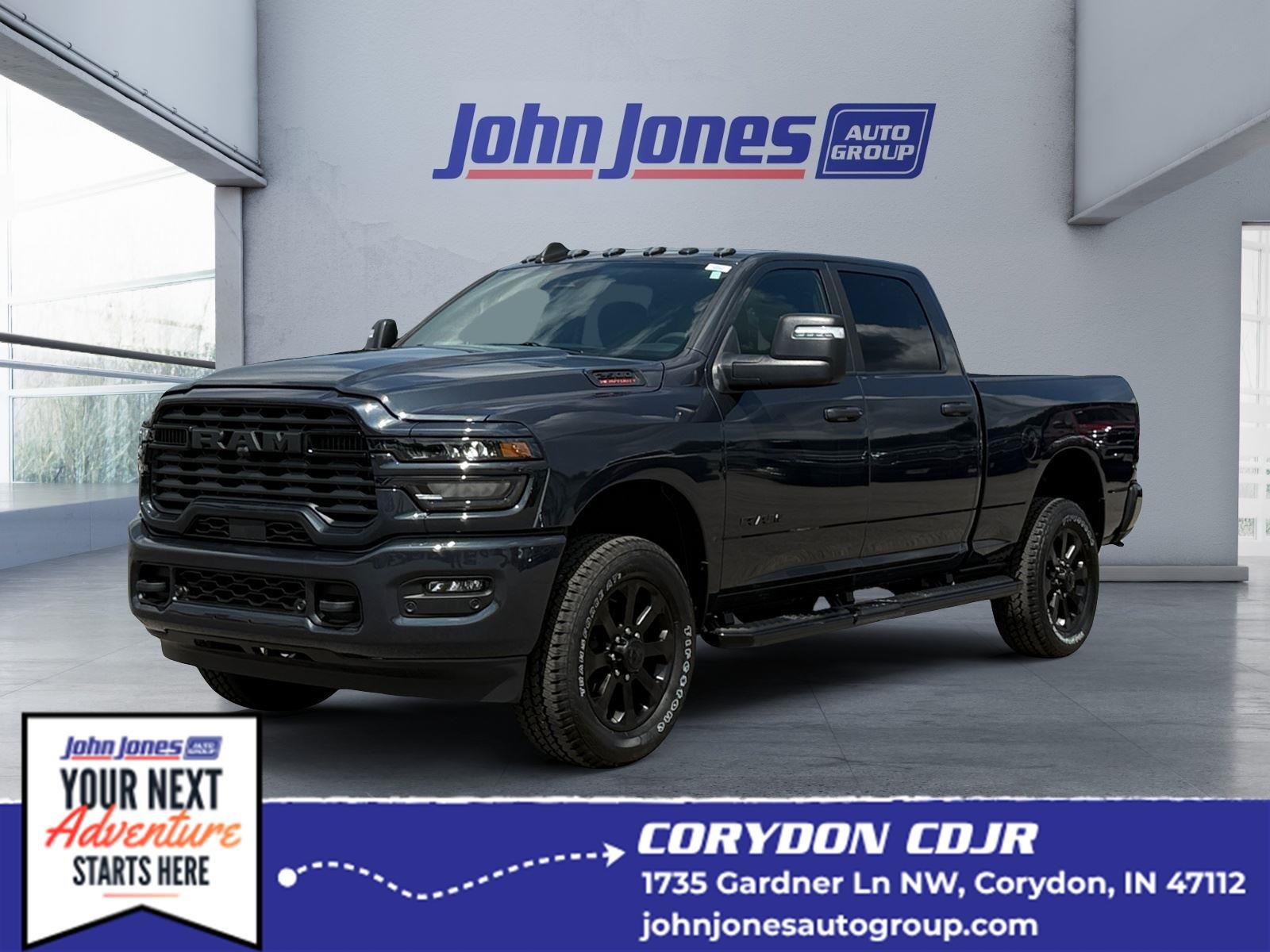 New 2026 Forged Blue Metallic RAM Big Horn image 1