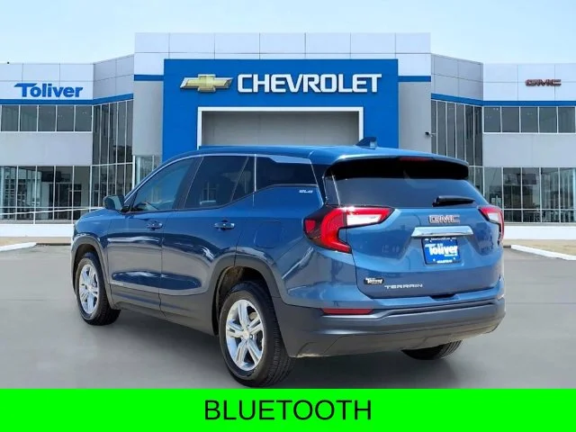 Used 2024 Blue GMC SLE image 3