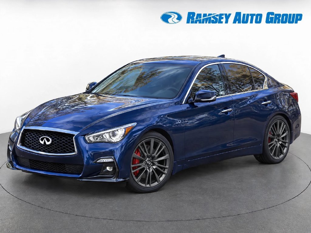 Certified Used 2023 Blue INFINITI Red Sport 400 image 1