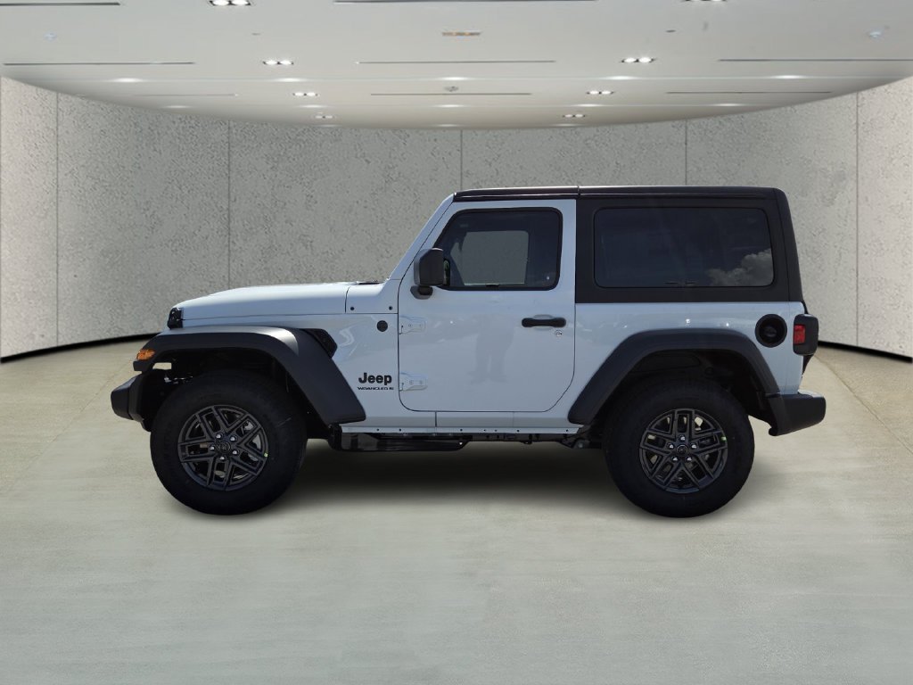 New 2026 Bright White Clear-Coat Exterior Paint Jeep Sport S image 7