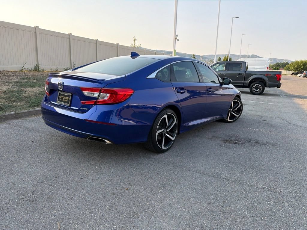 Used 2020 Blue Honda Sport image 9