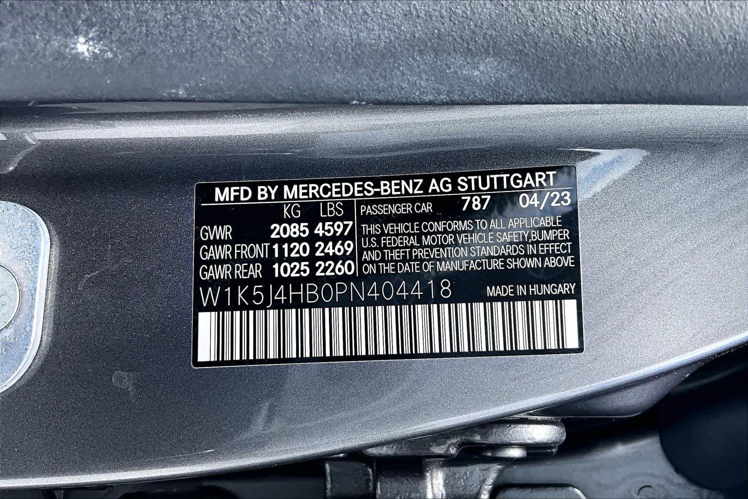 Used 2023 Mountain Grey Metallic Mercedes-Benz CLA 250 image 32
