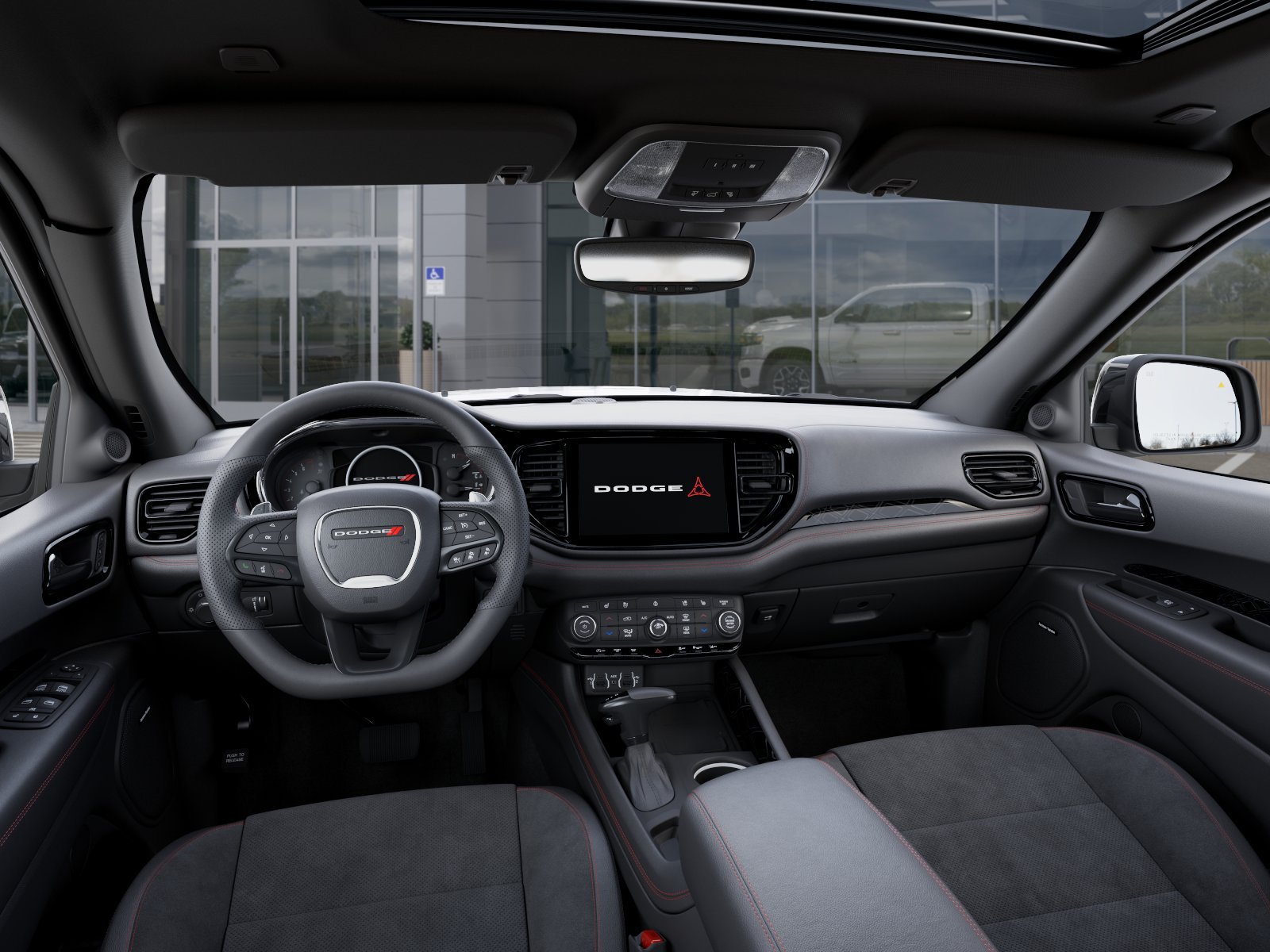 New 2026 Diamond Black Clear-Coat Exterior Paint Dodge DURANGO GT PLUS AWD image 40