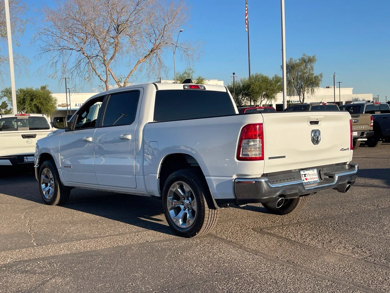 Used 2022 Bright White Clearcoat Ram Big Horn/Lone Star image 3