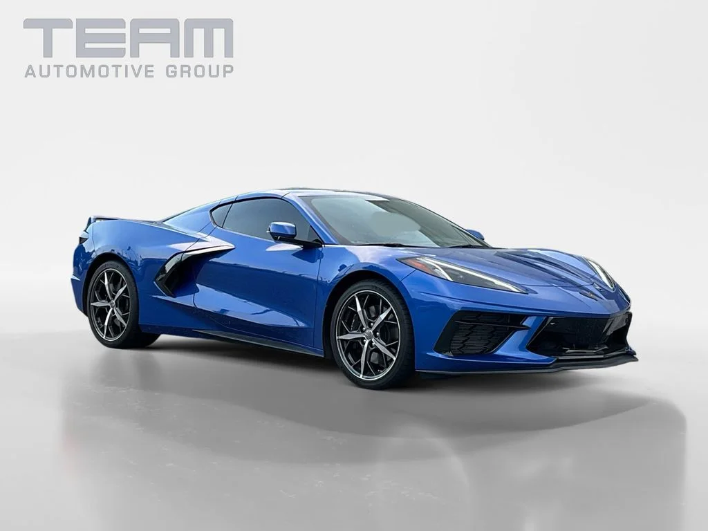 Used 2020 Blue Chevrolet Stingray image 1