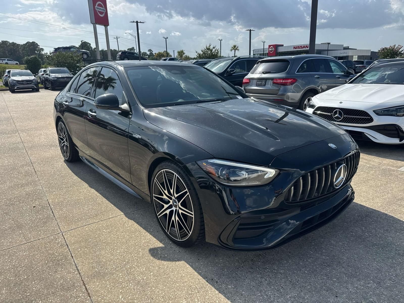 Certified Used 2024 Black Mercedes-Benz C 43 AMG® image 3