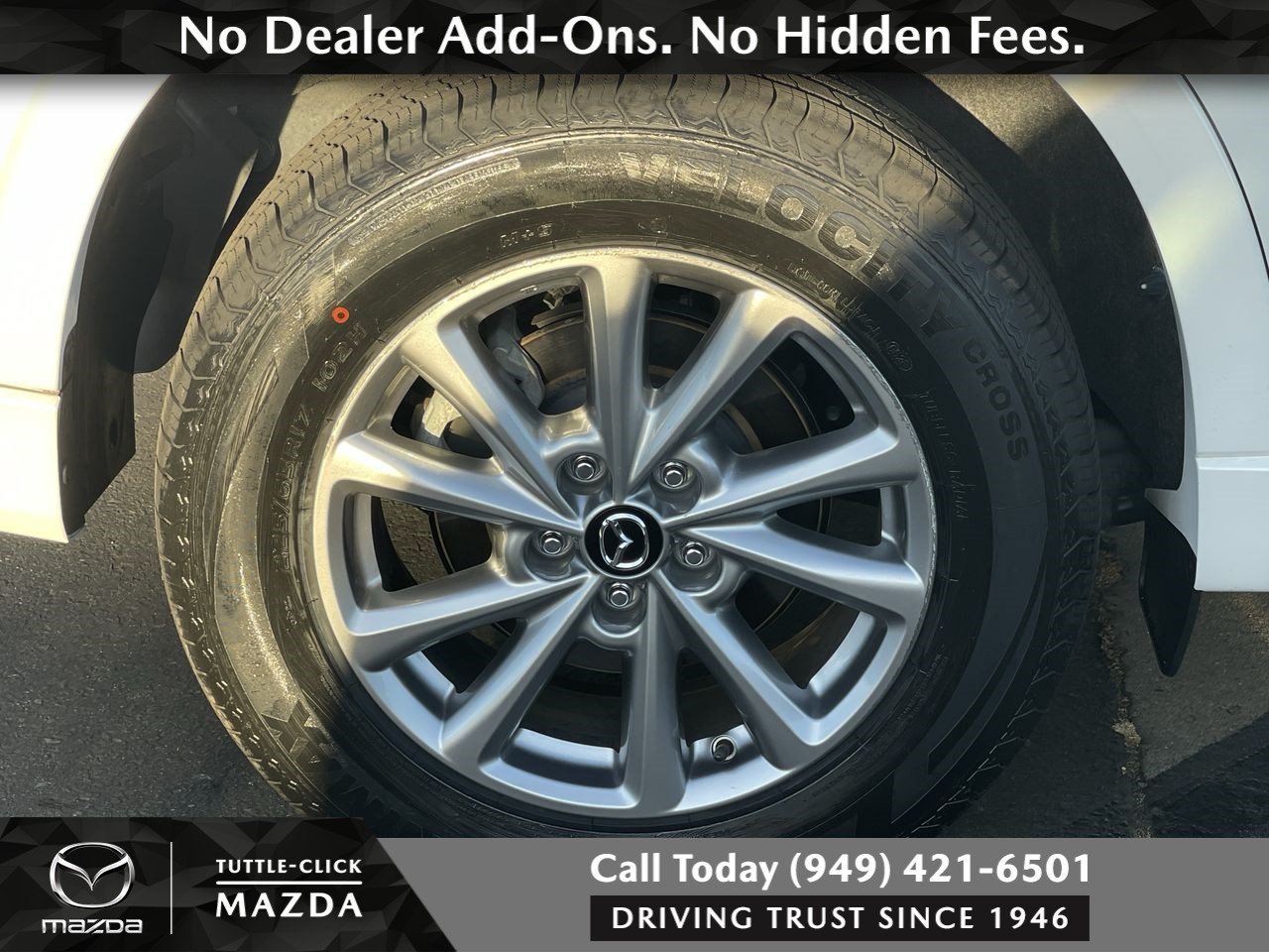 Used 2024 Rhodium White Metallic Mazda 2.5 S Select Package image 20
