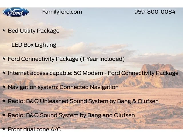 New 2026 Oxford White Ford Lariat® image 50
