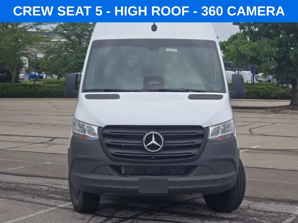New 2026 Arctic White Mercedes-Benz Crew 144 WB image 9