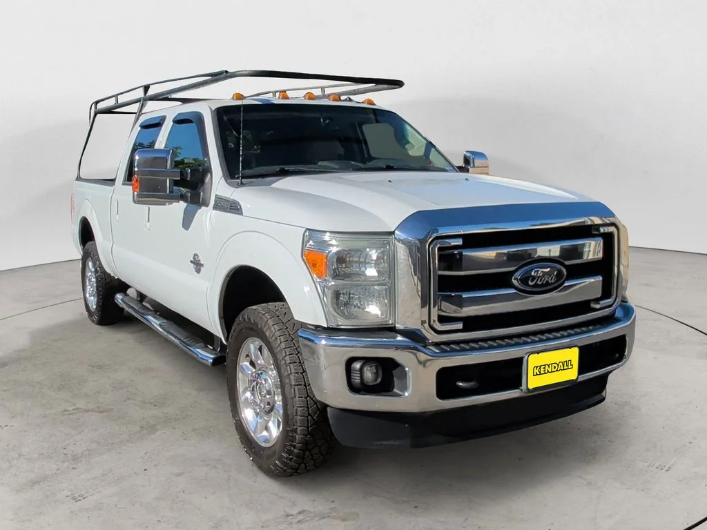 Used 2015 White Ford Lariat image 7