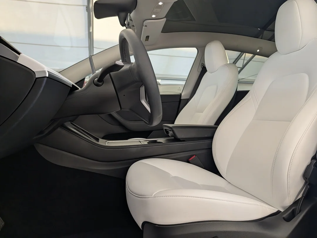Certified Used 2023 Red Tesla Long Range AWD - Leather - Sunroof - FSD - Auto Steer & More image 15