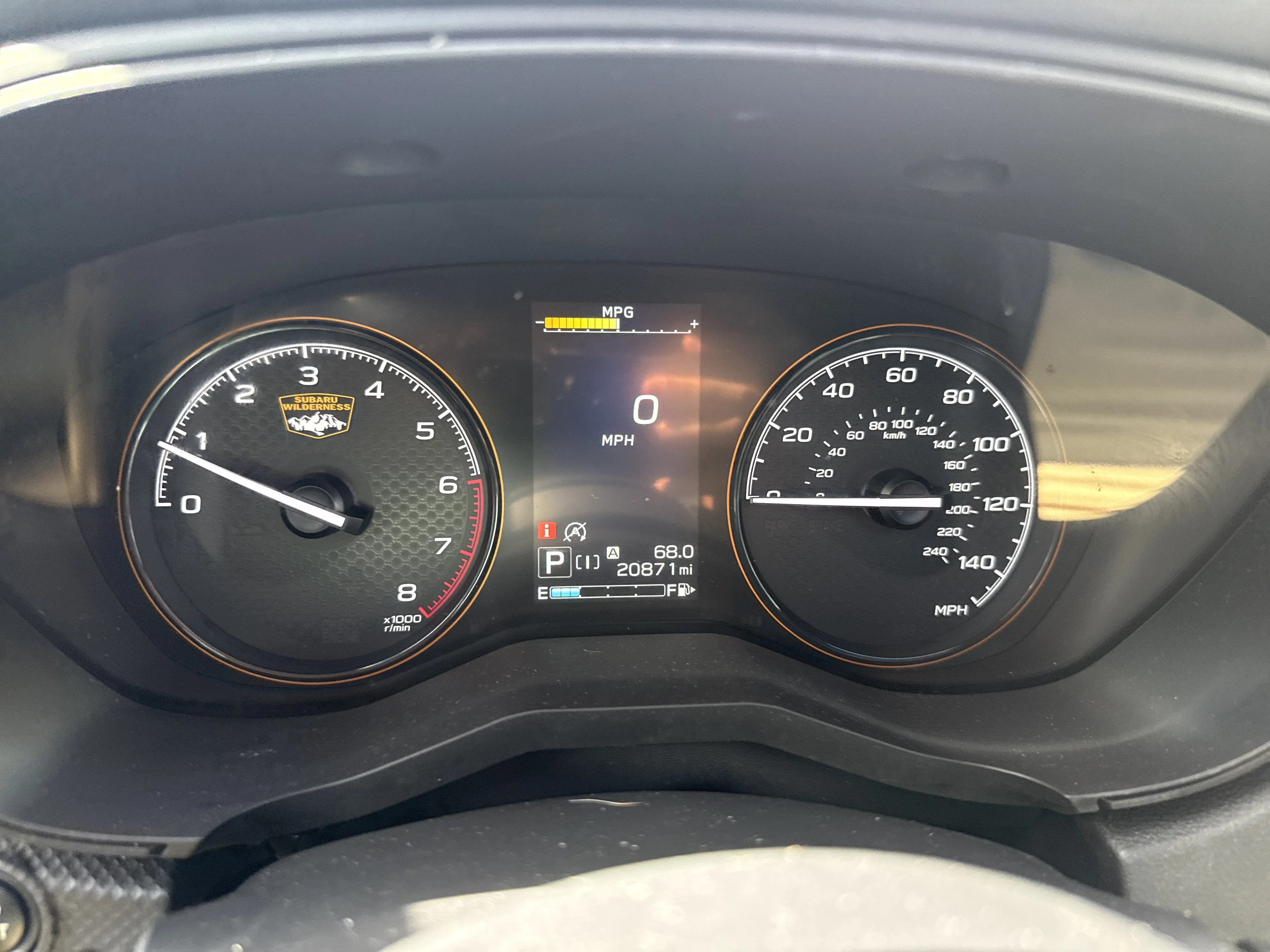 Used 2023 Crystal Black Silica Subaru Wilderness image 21