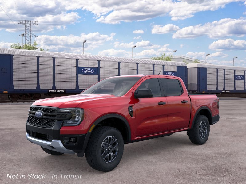 New 2026 Ruby Red Metallic Tinted Clearcoat Ford XLT image 1