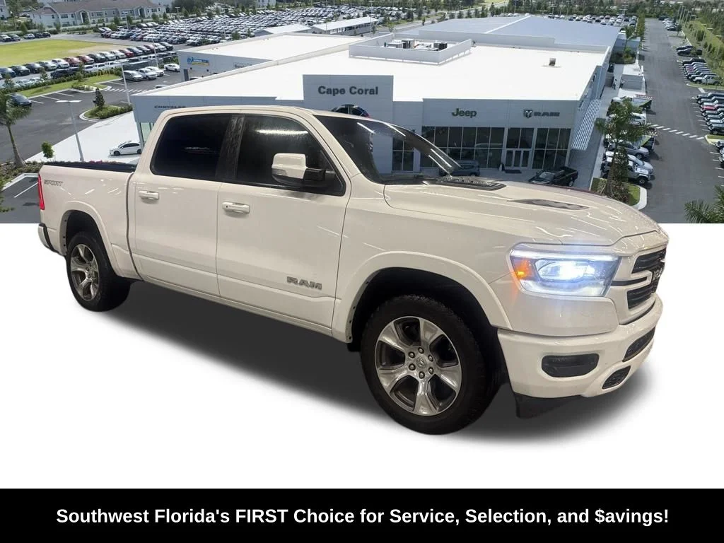 Certified Used 2020 White Ram Laramie image 2