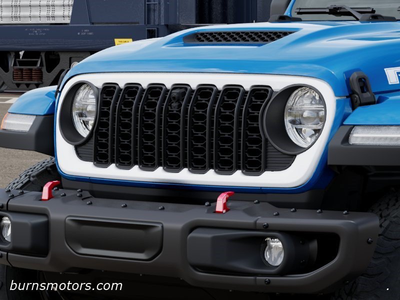 New 2026 Hydro Blue Pearl-Coat Exterior Paint Jeep Rubicon X 4-Door image 11