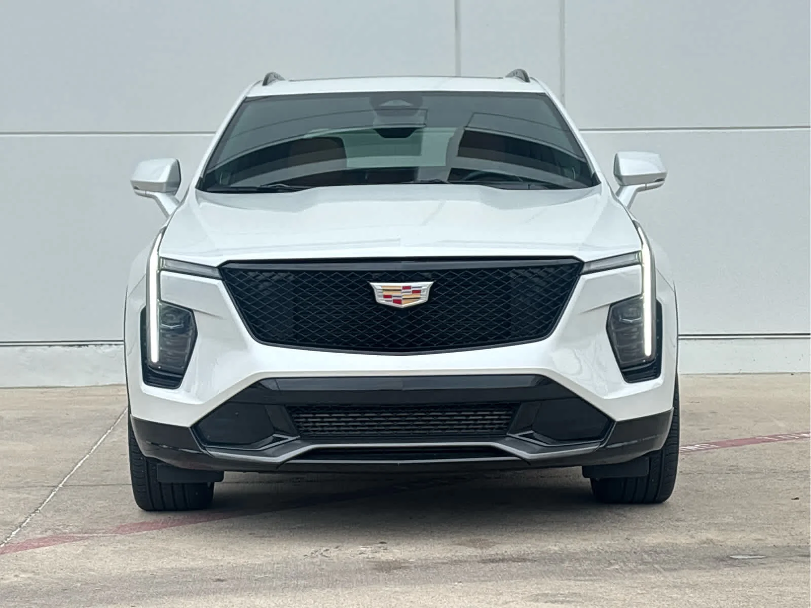 Used 2024 Crystal White Tricoat Cadillac Sport image 2