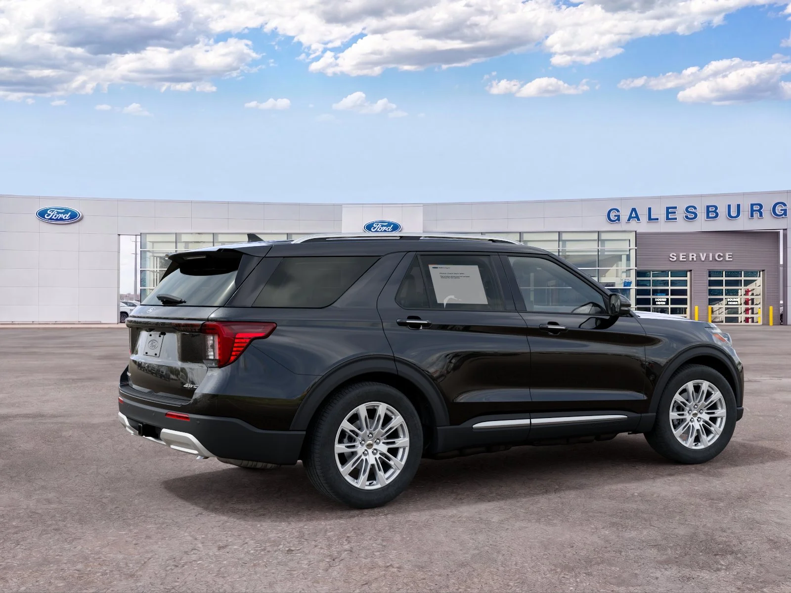 New 2027 Agate Black Metallic Ford Platinum™ image 29