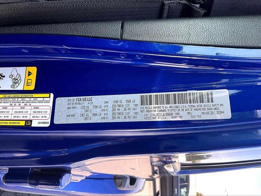 Used 2018 Blue Jeep Unlimited Sahara image 36