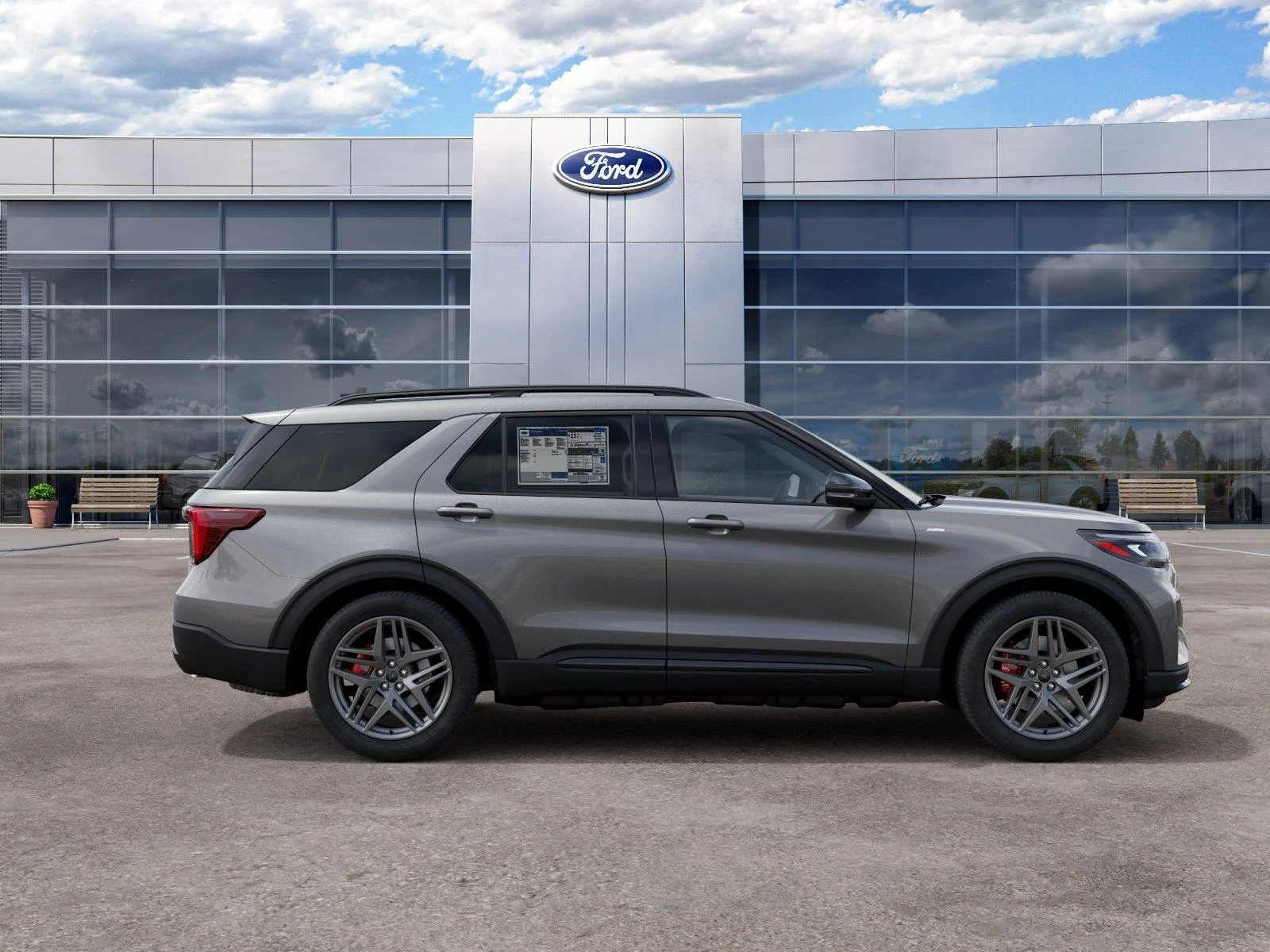 New 2027 Carbonized Gray Metallic Ford ST-Line image 5