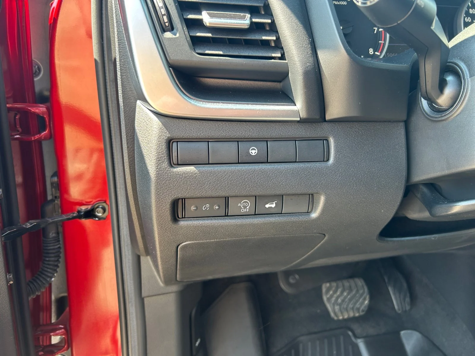 Used 2024 RED METALLIC Nissan SV Moonroof AWD image 16
