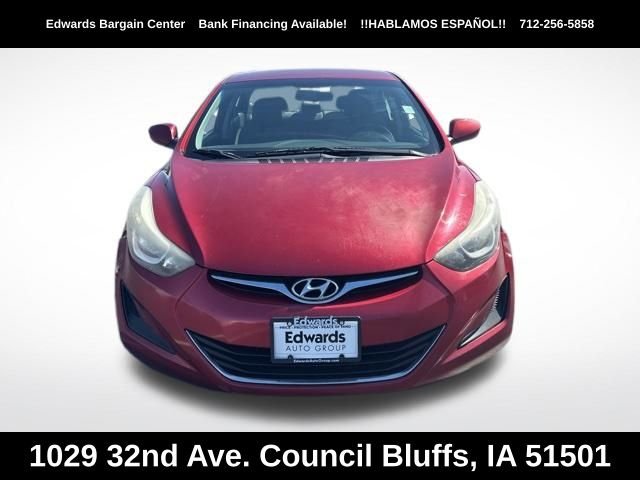 Used 2014 Hyundai Elantra SE with VIN 5NPDH4AE3EH480749 for sale in Council Bluffs, IA