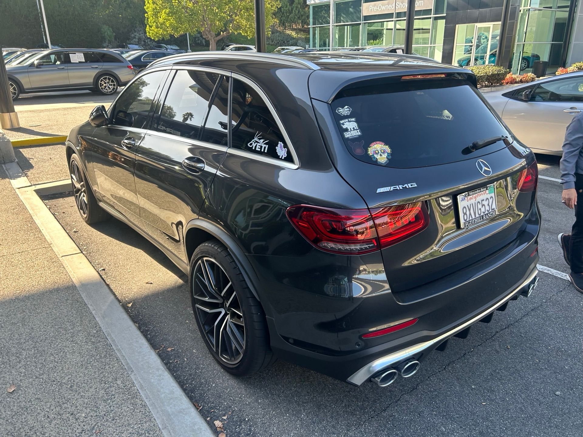 Used 2020 Gray Mercedes-Benz GLC 43 AMG® image 8