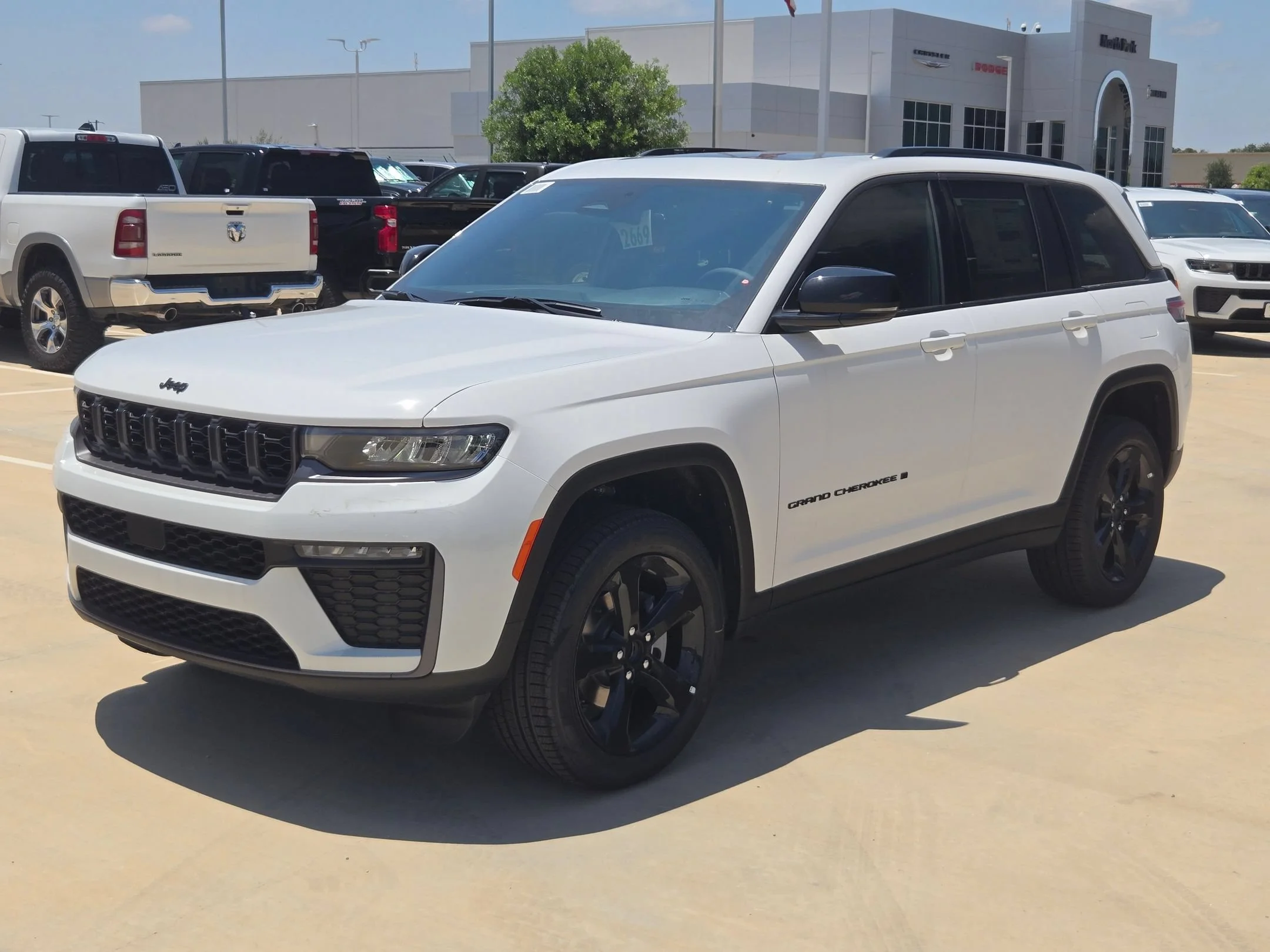 New 2026 Bright White Clearcoat Jeep Limited image 7