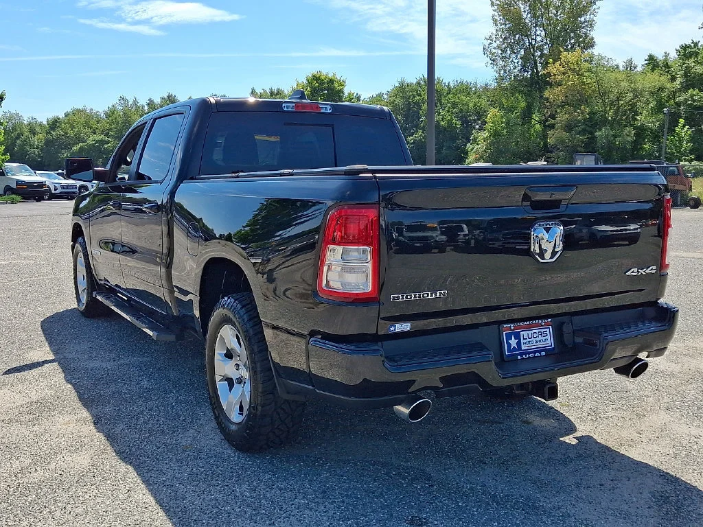 Used 2024 Diamond Black Crystal Pearlcoat Ram Big Horn image 9
