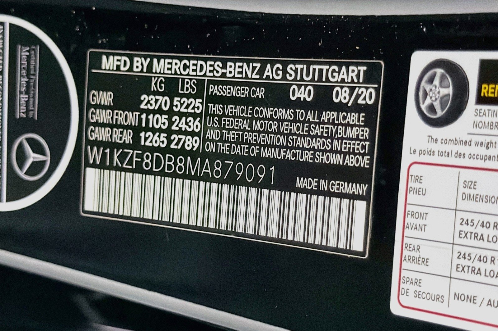 Certified Used 2021 Black Mercedes-Benz E 350 image 25
