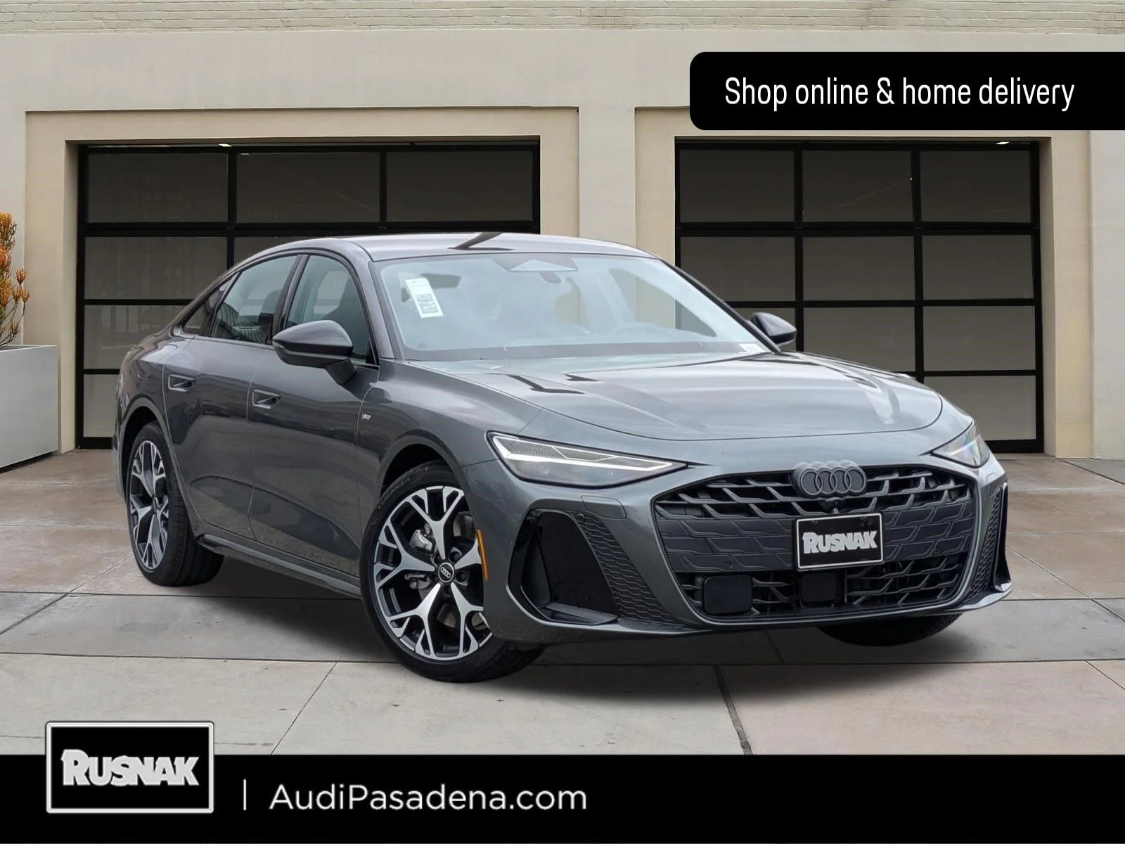 New 2026 Gray Audi Premium Plus image 1