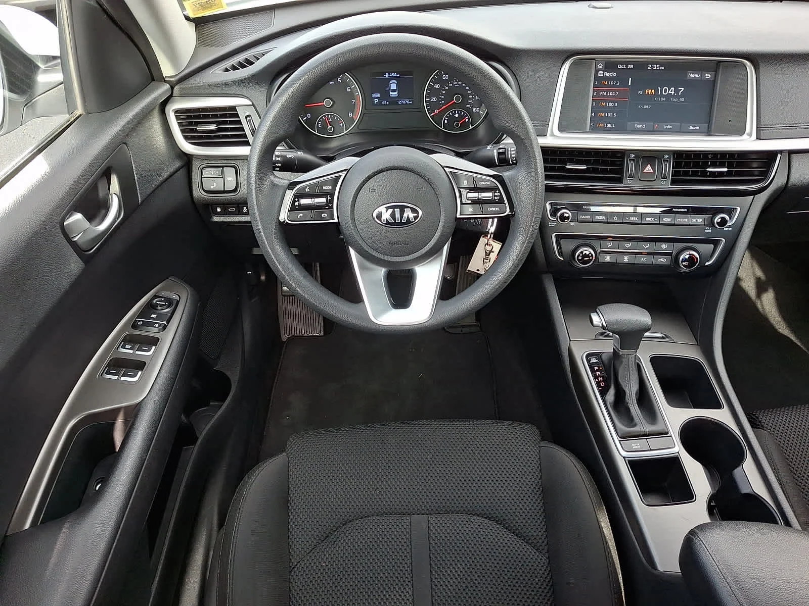 Used 2019 Snow White Pearl Kia LX image 12