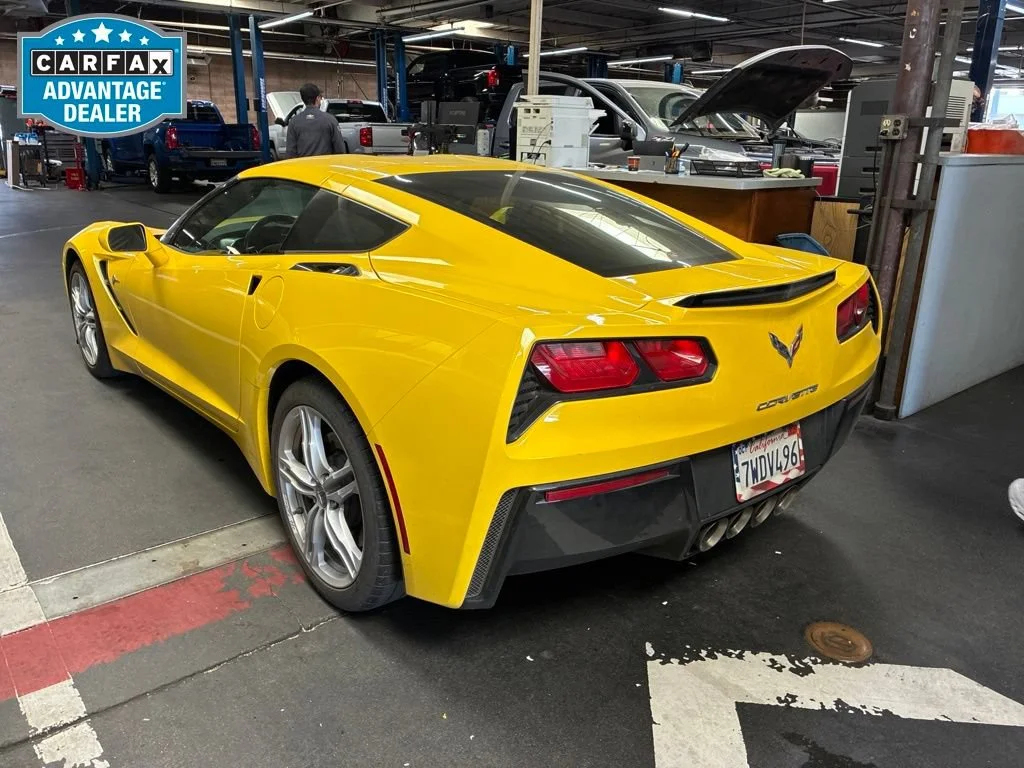 Used 2017 CORVETTE RACING YELLOW TINTCOAT Chevrolet 2LT image 3