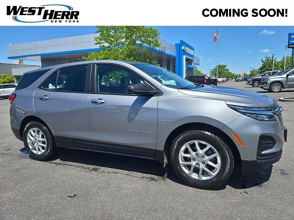 Used 2024 Sterling Gray Metallic Chevrolet LS image 1