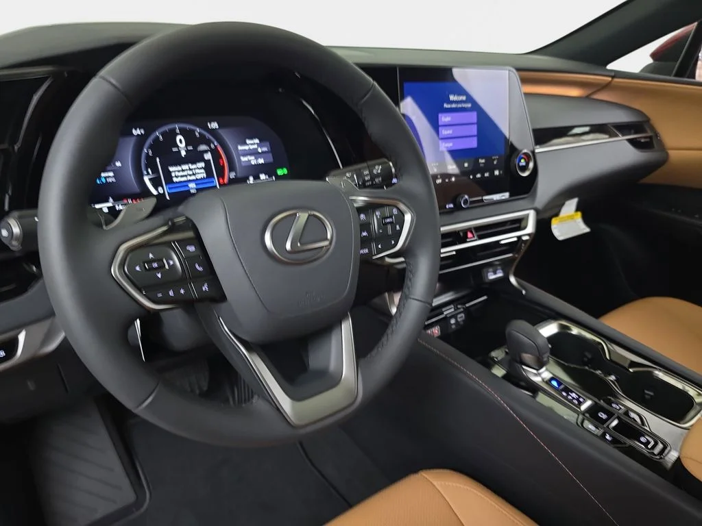 New 2026 Matador Red Mica Lexus AWD image 16